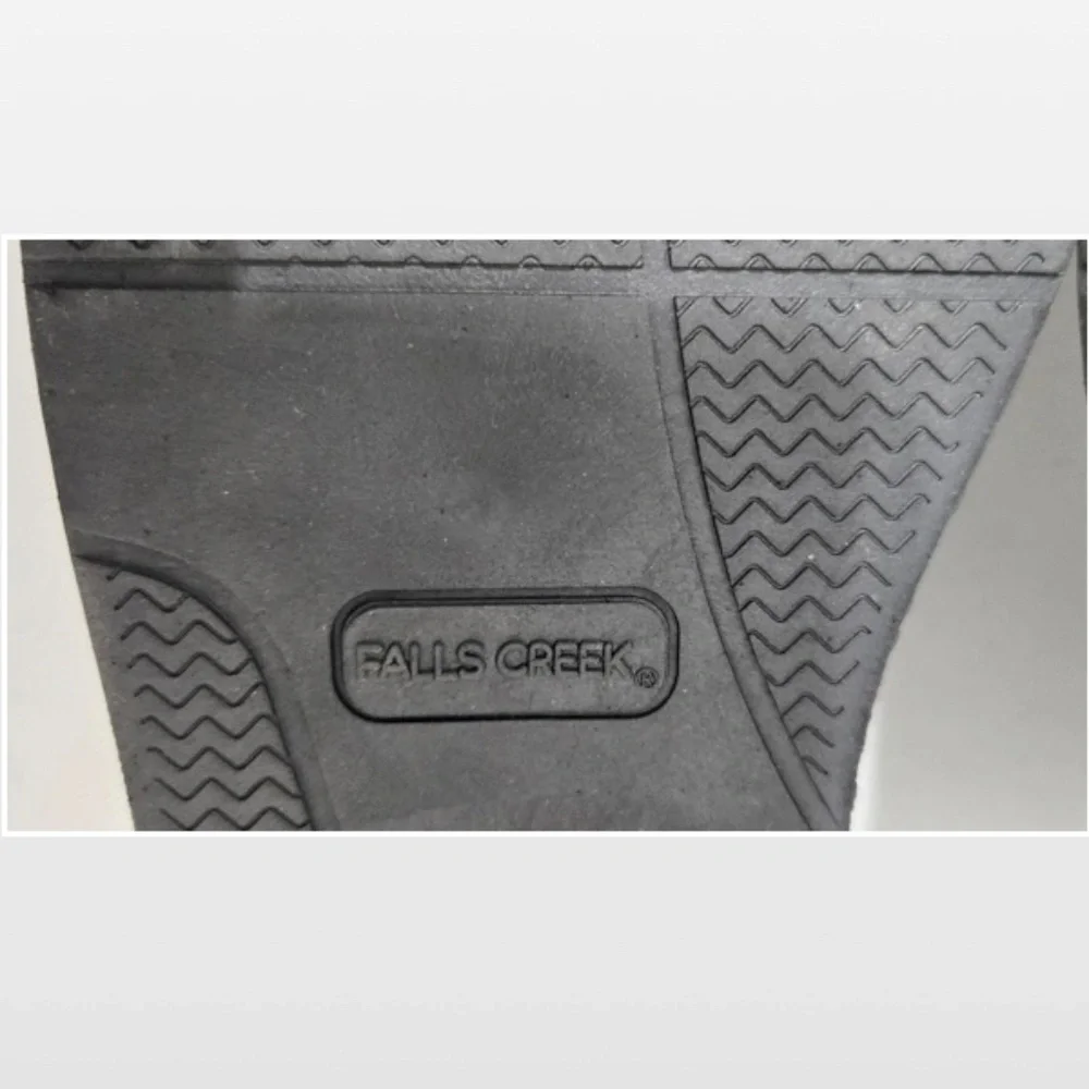 New Falls Creek Shoes Mens Size 8 Casual Gray Lace Up Oxford NWT